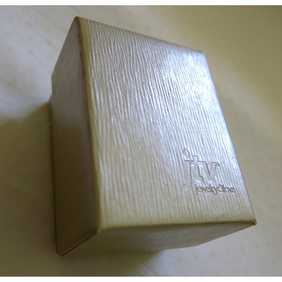 NWT $88 Blue Aquamarine With Rhodium Over Sterling Silver Ring Size 6 - Picture 10 of 12